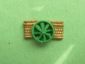 Buttonhole Rosette, GCLJ/DGCLJ