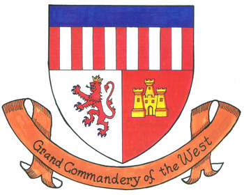 Grand Commandery of the West Crest