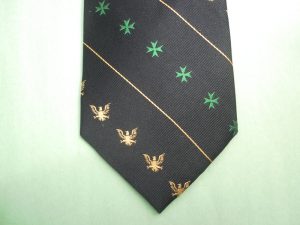 Necktie, Four-in-Hand Style (Black)