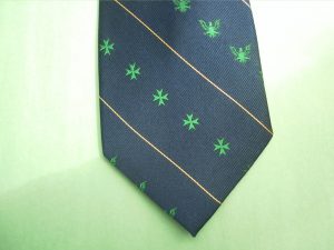 Necktie, Four-in-Hand Style (Blue)